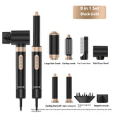 Household 8 In 1 Hair Curler Multifunctional Blowing Combs