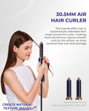 Cepillo Secador De Pelo,1000W Secador 6 En 1 Con Cepillo Alisador Pelo Rizador Pelo Ondas Secador De Pelo Moldeador Pelo Voluminizador,3 Temperaturas