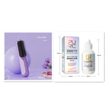 Wireless Hair Straightener Flat Iron Mini 2 IN 1 Roller USB 5000mAh Max 200 Degree Portable Cordless Curler 4 Levels Dry And Wet Uses