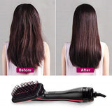 Two-in-one Hot Air Comb Multifunctional Hair Dryer, Hot-selling Dry And Wet Dual-use Lazy Curling Iron