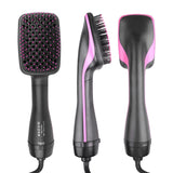 Two-in-one Hot Air Comb Multifunctional Hair Dryer, Hot-selling Dry And Wet Dual-use Lazy Curling Iron