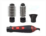 Multifunctional Electric Curling Iron Hair Straightener en uso